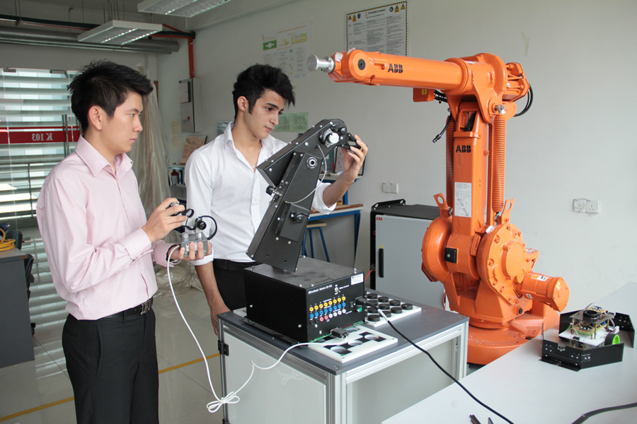 Robotic PLC Micro-Processor Lab