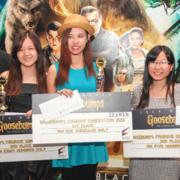 Winners of Sony Pictures Goosebumps figurine competition 2015