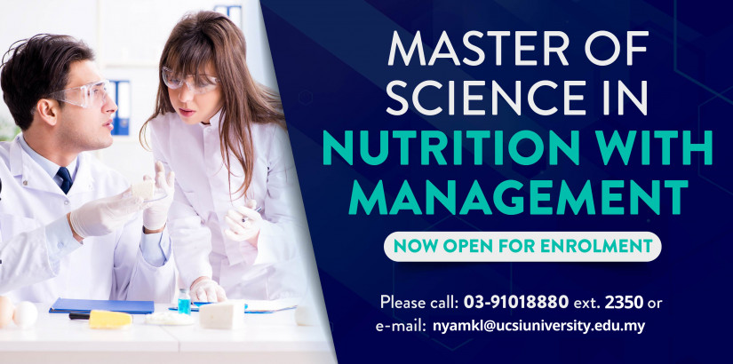 Master of Science in Nutrition With Management