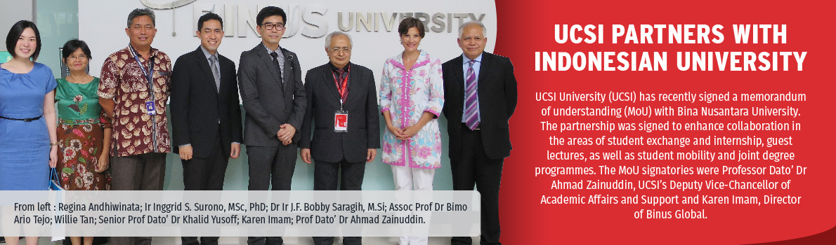UCSI Partners with Indonesian university
